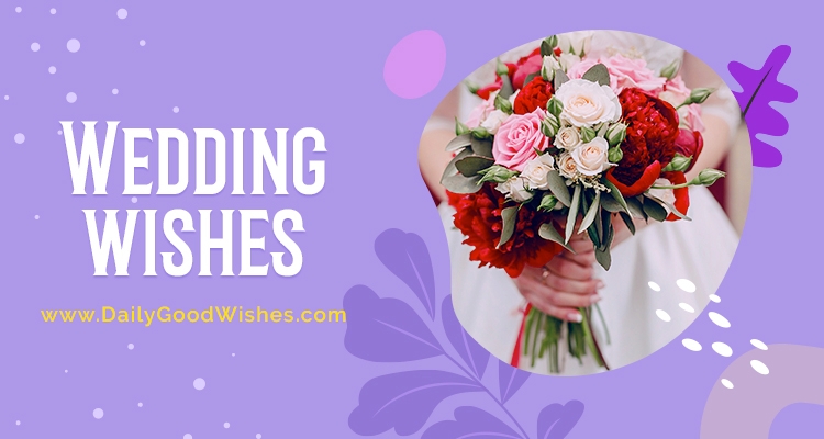 Short wedding wishes text messages